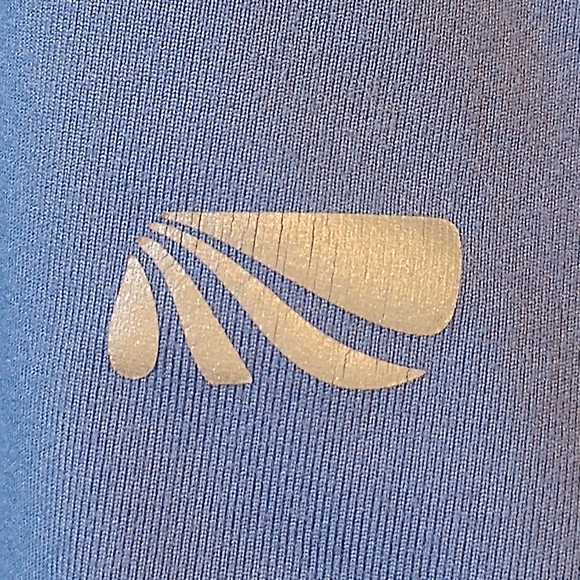 Periwinkle Racer Back Workout Tank - Picture 2 of 3